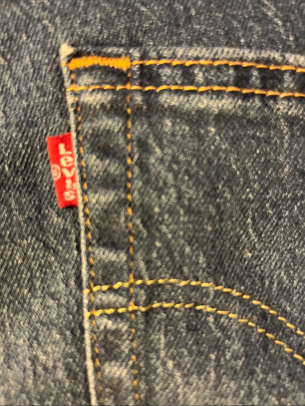 Levi's Men's Straight Jeans slightly Faded Blue w29 L32 - Picture 7 of 7